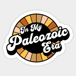 Earth Science - Paleozoic Era - Geology Sticker